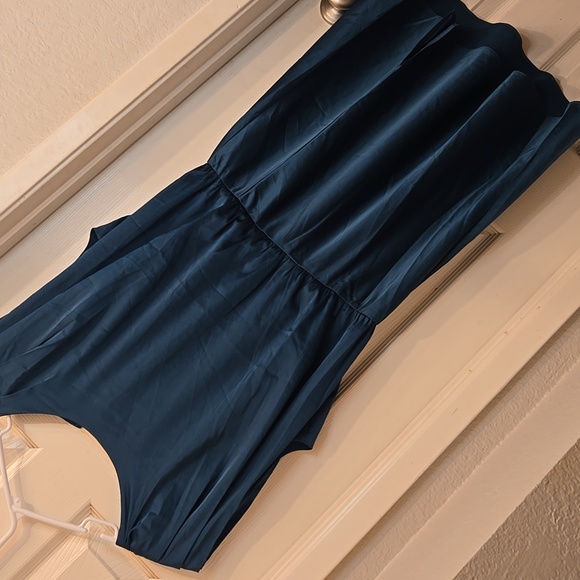 Astr Teal Sleeveless Dress - Picture 3 of 5